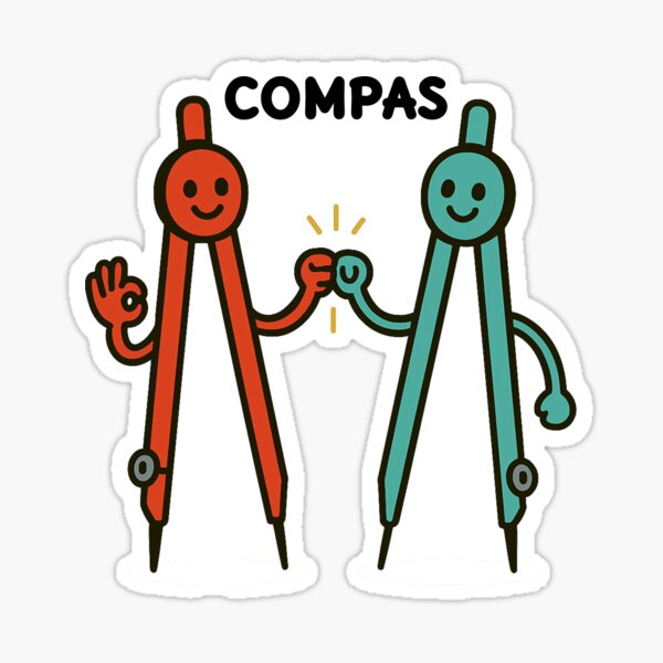 Item preview, COMPAS: Friendship at its Finest designed and sold by Geekeando.