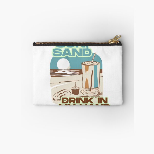 Item preview, Sun, Sand, and Drink in My Hand — Summer Beach Vibes designed and sold by Aube11.