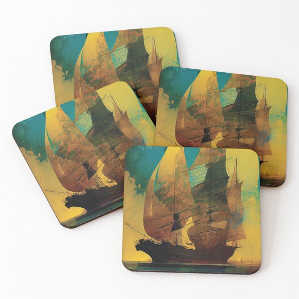 Item preview, Cosmic Sailboat Odyssey designed and sold by ShadowAndSlate.