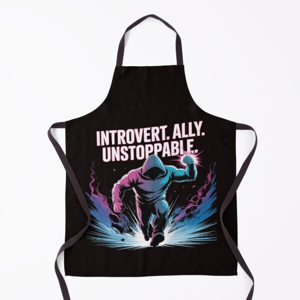 Item preview, Introvert Comic Poster Style – Ally and Unstoppable Graphic designed and sold by Slavicsoul.