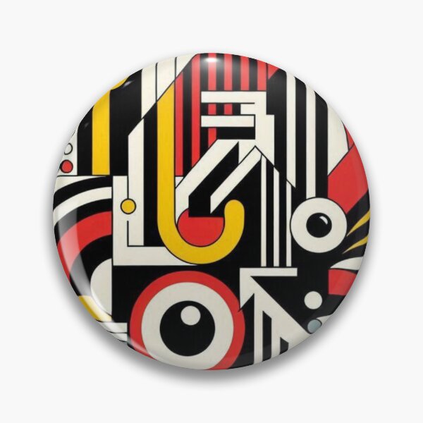 Item preview, "Bold Cubist Composition – Fernand Léger Inspired Art" designed and sold by TwoDotsStudio.
