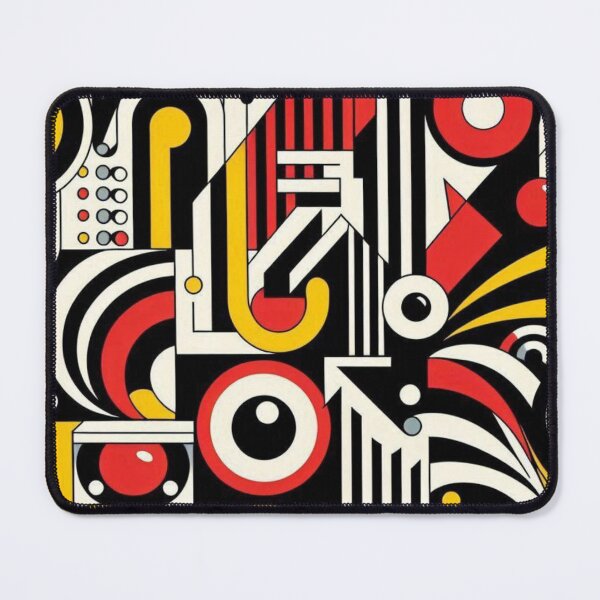 Item preview, "Bold Cubist Composition – Fernand Léger Inspired Art" designed and sold by TwoDotsStudio.