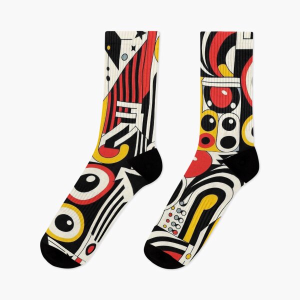 Item preview, "Bold Cubist Composition – Fernand Léger Inspired Art" designed and sold by TwoDotsStudio.