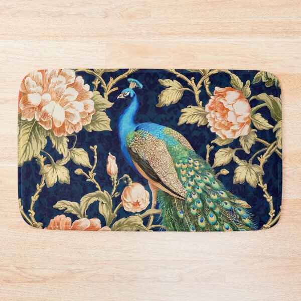 Item preview,  William Morris Inspired Peacock Painting designed and sold by Tamas Das.
