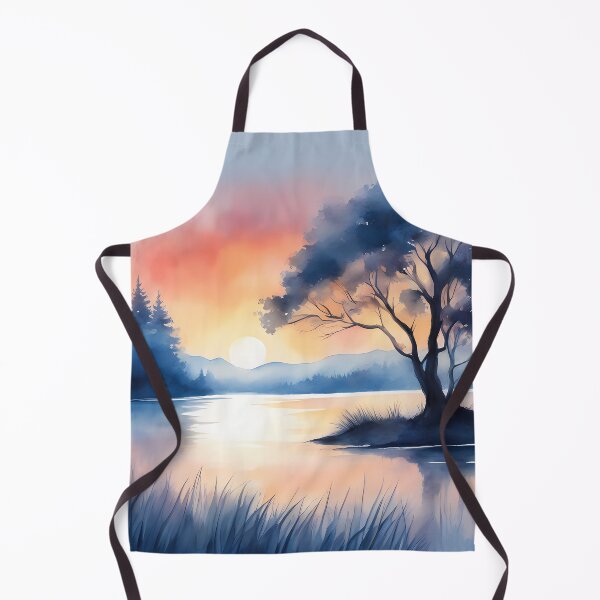Item preview, Blue Silhouette Trees designed and sold by CalmnessbyChoice.