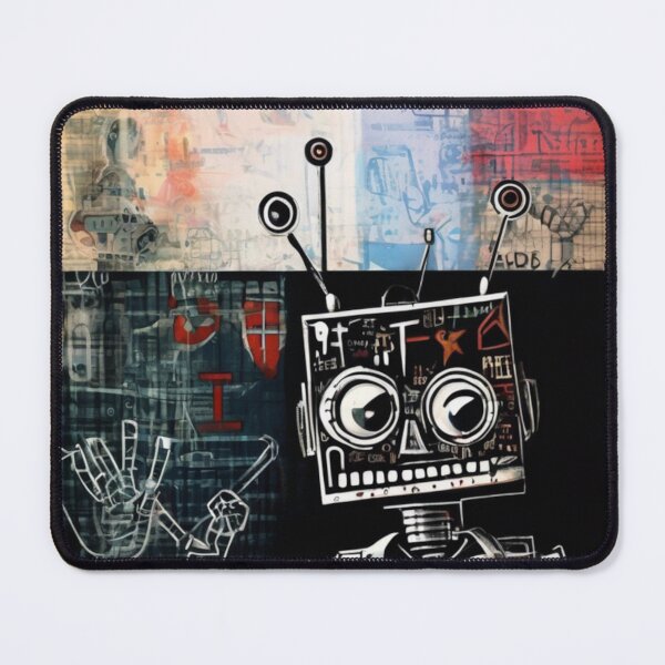 Item preview, Robot Love Art Illustrations Midcentury | #34 designed and sold by NickWhittleArt.