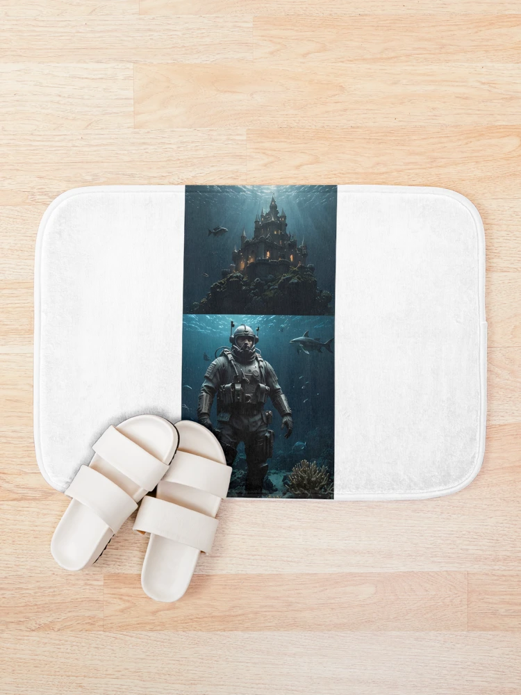 Thumbnail 1 of 6, Bath Mat, pattern Design designed and sold by ESASSHOP.
