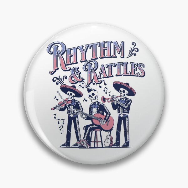 Item preview, Rhythm & Rattles Skeleton Mariachi Band designed and sold by Broken Minimalister.