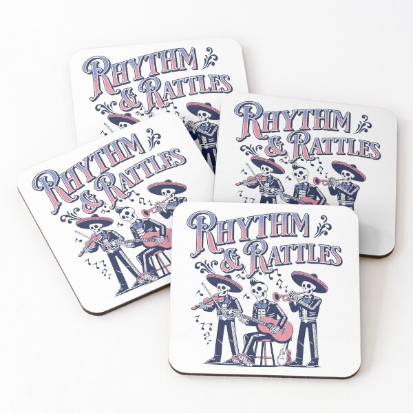 Item preview, Rhythm & Rattles Skeleton Mariachi Band designed and sold by Broken Minimalister.