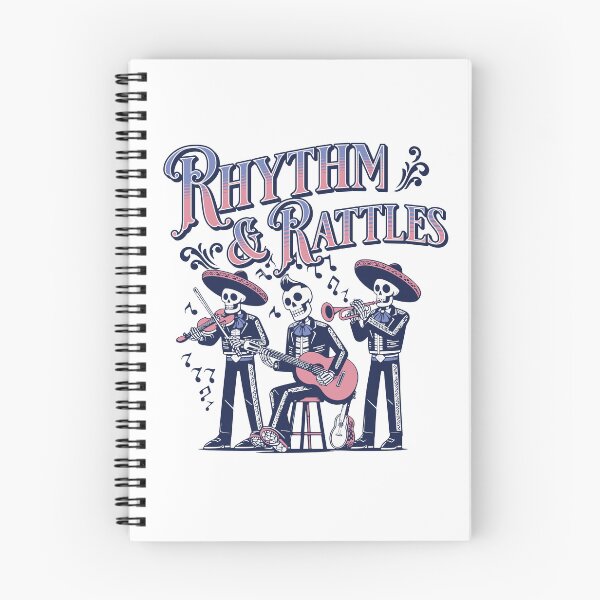Item preview, Rhythm & Rattles Skeleton Mariachi Band designed and sold by Broken Minimalister.