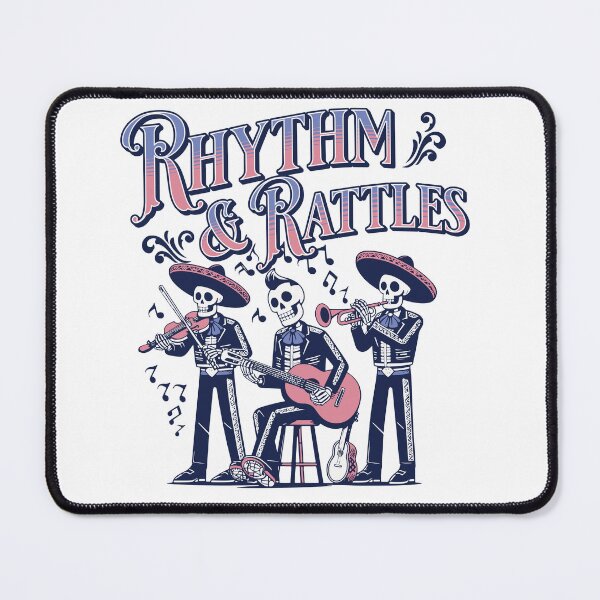 Item preview, Rhythm & Rattles Skeleton Mariachi Band designed and sold by Broken Minimalister.