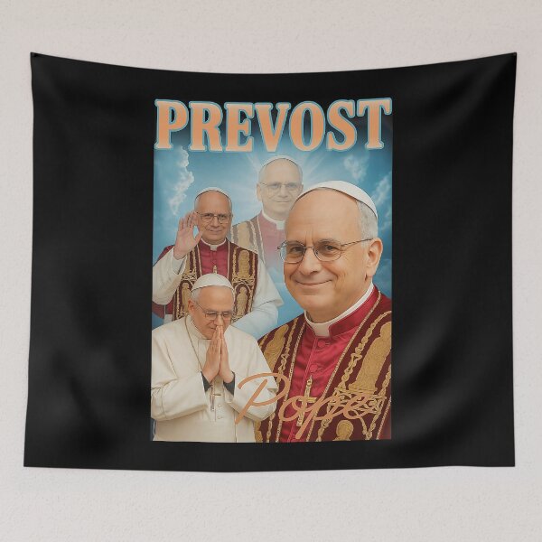 Item preview, Pope Prevost Christian Catholic Pope Leo XIV designed and sold by Mimoun9.