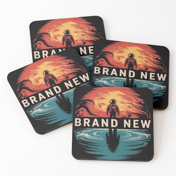 Item preview, Brands New Band textured album  designed and sold by olaso-store.