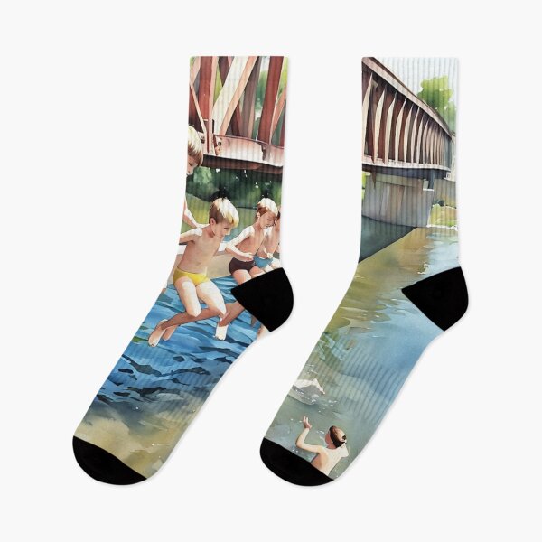 Item preview, Bridge Deck Dive designed and sold by RCWatercolours.