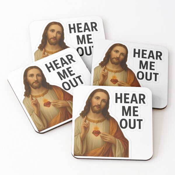 Item preview, Gentle Jesus with “Hear Me Out” Expression designed and sold by Aryabek.