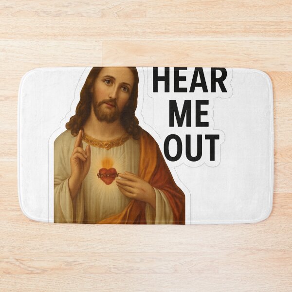 Item preview, Gentle Jesus with “Hear Me Out” Expression designed and sold by Aryabek.