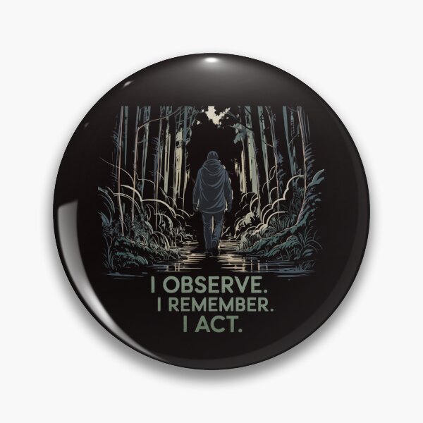 Item preview, Forest Silence – Introvert Realism with Quiet Power Quote designed and sold by Slavicsoul.