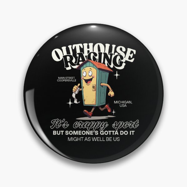 Item preview, Outhouse racing crappy sport designed and sold by Peerless-Prime.