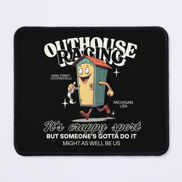 Item preview, Outhouse racing crappy sport designed and sold by Peerless-Prime.