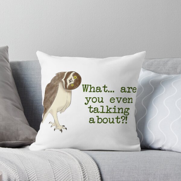 Item preview, Burrowing Owl Headtilt designed and sold by katzenfloofder.