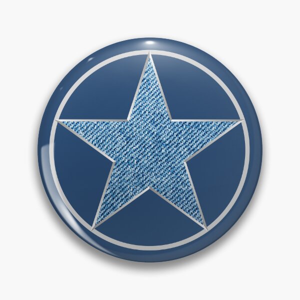 Item preview, Blue jeans with silver star designed and sold by Rbnano.