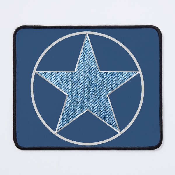 Item preview, Blue jeans with silver star designed and sold by Rbnano.