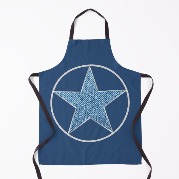 Item preview, Blue jeans with silver star designed and sold by Rbnano.