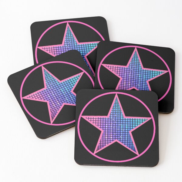 Item preview, Blue and purple disco star designed and sold by Rbnano.
