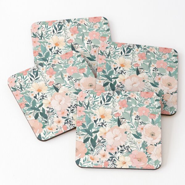 Item preview, Pastel Colored Flowers designed and sold by CoolPixels.