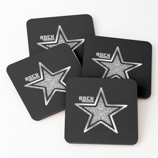 Item preview, Silver and black rock star designed and sold by Rbnano.