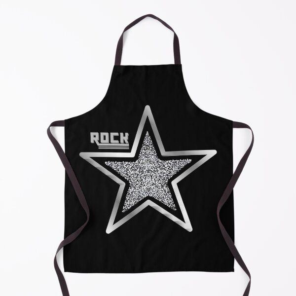 Item preview, Silver and black rock star designed and sold by Rbnano.