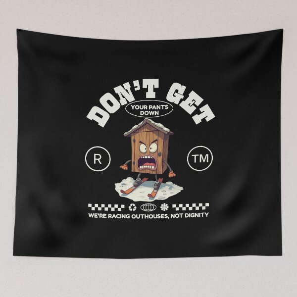 Item preview, We're racing outhouses, not dignity designed and sold by Peerless-Prime.
