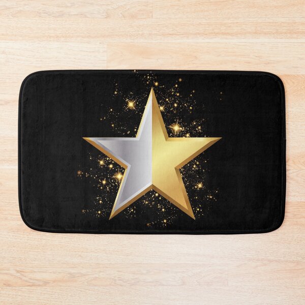 Item preview, Gold and silver stars designed and sold by Rbnano.