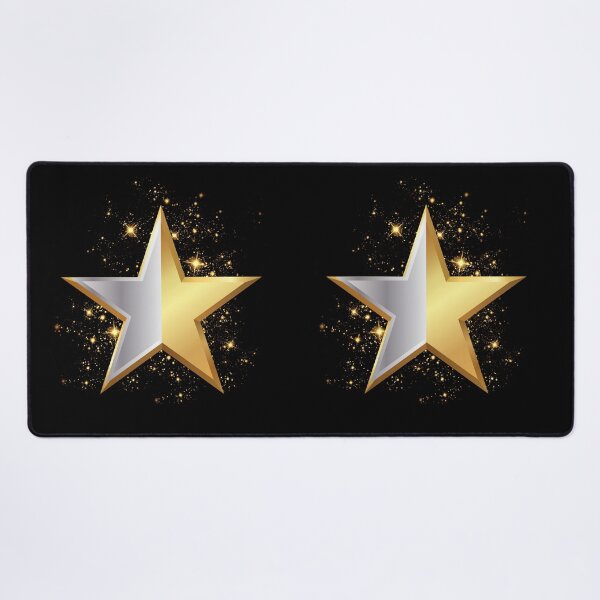 Item preview, Gold and silver stars designed and sold by Rbnano.