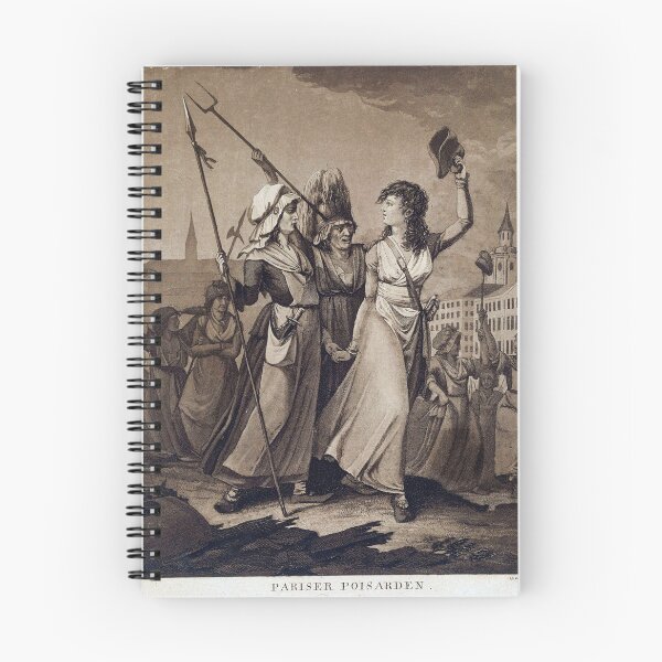 Item preview, French Revolution Parisian poissardes Print around 1789 Paris French School designed and sold by Vintage Designs +.
