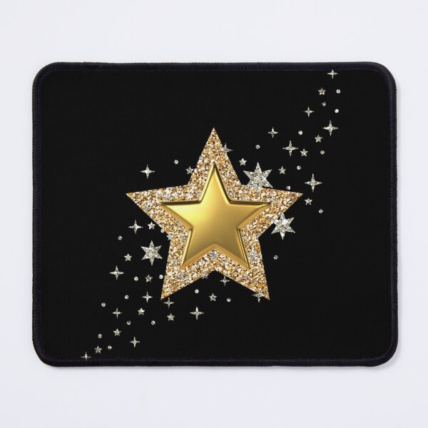 Item preview, Gold and little silver stars designed and sold by Rbnano.