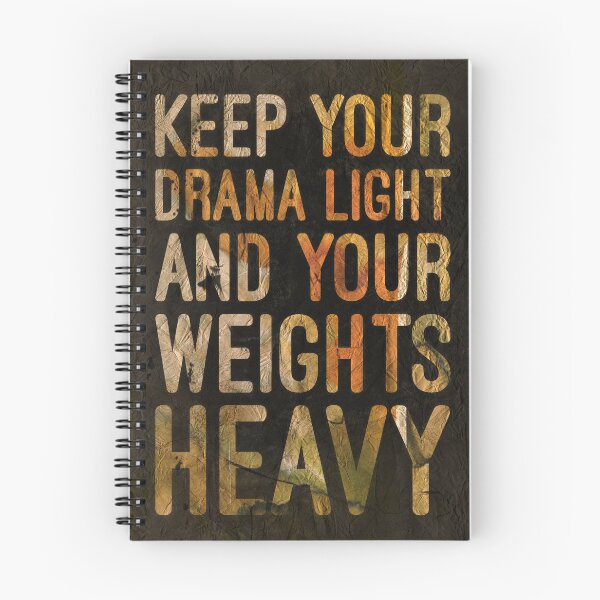 Item preview, Keep Your Drama Light And Your Weights Heavy designed and sold by NickDedidis.