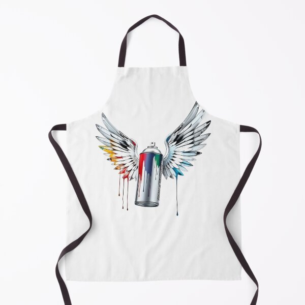 Item preview, Street art Spray Paint can Wings - Creative Street Art Fusion designed and sold by latelierdechris.