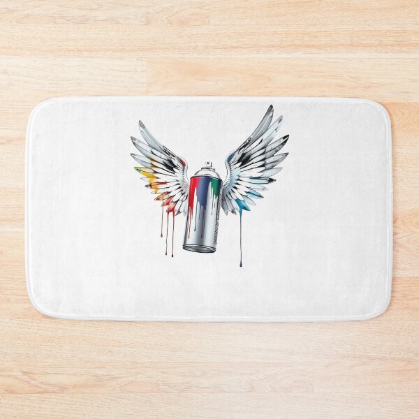 Item preview, Street art Spray Paint can Wings - Creative Street Art Fusion designed and sold by latelierdechris.