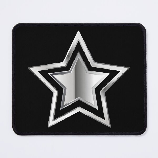 Item preview, Silver rock star designed and sold by Rbnano.