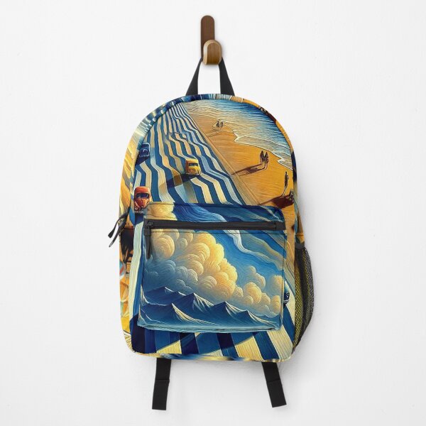 Item preview, Waves of Light – A Surreal Seaside Escape designed and sold by Okmanoo.