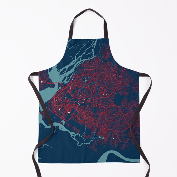 Item preview, Douala City Map of Cameroon - Hope designed and sold by deMAP.