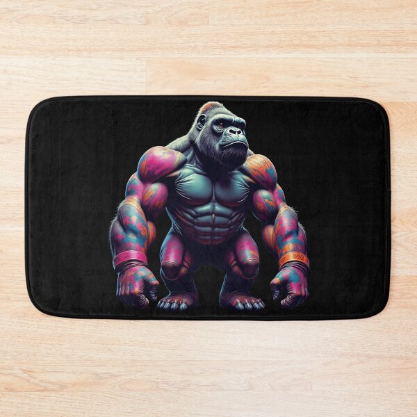 Item preview, Neon Gorilla Power - Electrifying Urban Strength designed and sold by latelierdechris.