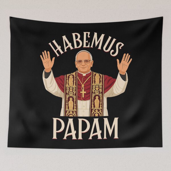 Item preview, We Have A Pope Habemus Papam Pope Leo XIV designed and sold by Mimoun9.