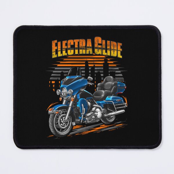 Item preview, Motorcycle Electra Glide Ultra Classic FLHTCU & FLHTCUI 2008 (Pacific Blue Pearl & Vivid Black) for Motorcycle Riders designed and sold by MotoApparelHub.