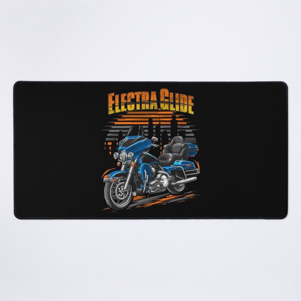 Item preview, Motorcycle Electra Glide Ultra Classic FLHTCU & FLHTCUI 2008 (Pacific Blue Pearl & Vivid Black) for Motorcycle Riders designed and sold by MotoApparelHub.