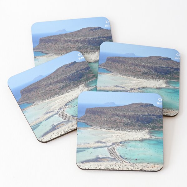 Item preview, Seashore in Balos Lagoon (Balos beach), Crete island designed and sold by studio838.
