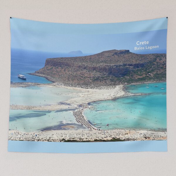 Item preview, Seashore in Balos Lagoon (Balos beach), Crete island designed and sold by studio838.