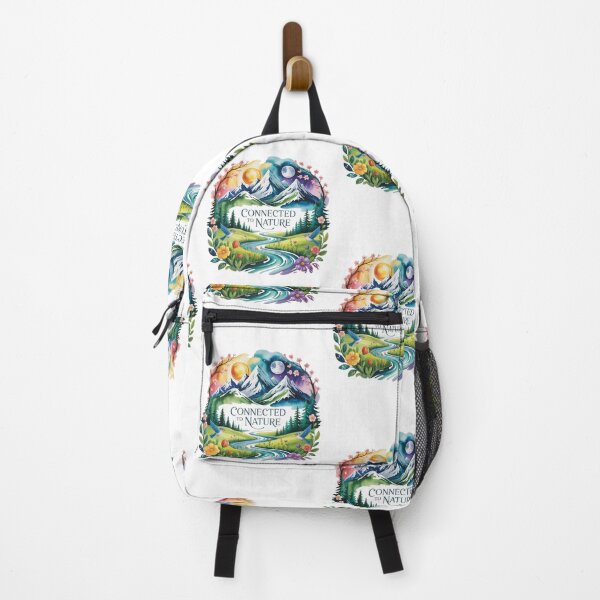 Item preview, Connected to Nature – Artistic Nature-Inspired T-Shirt designed and sold by Elviqus Shop.