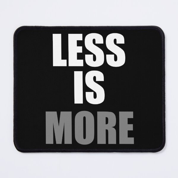 Item preview, LESS IS MORE designed and sold by Thehadagallery.